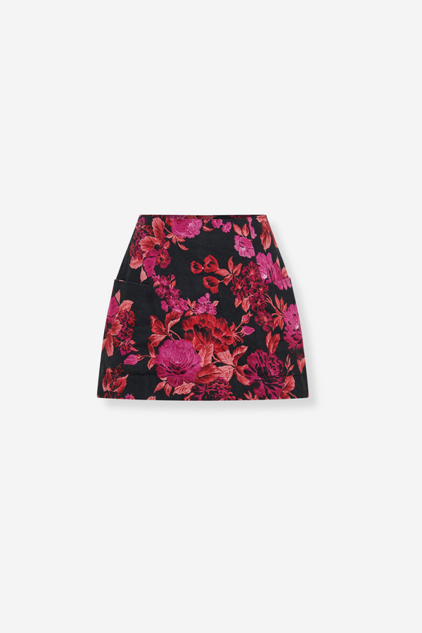 ÉSS Bowie Linen Mini Skirt - Rosa