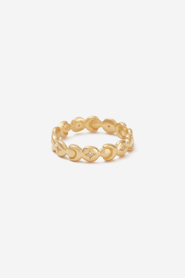 Kirstin Ash Alchemise Ring - 18k Gold vermeil
