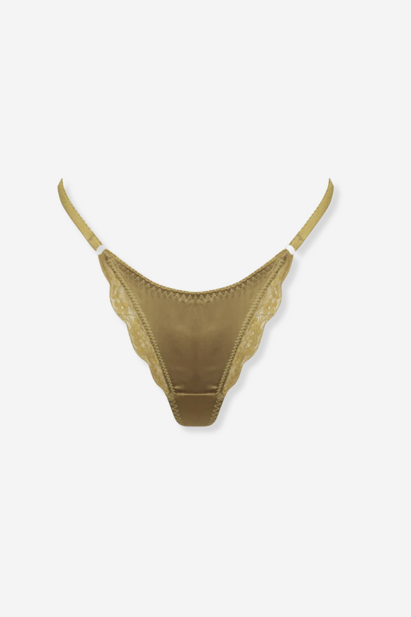 Kat The Label Bowie Thong - Olive
