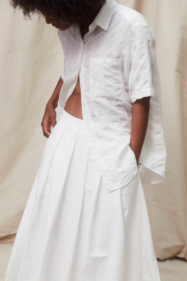 Blanca Corina Shirt - White