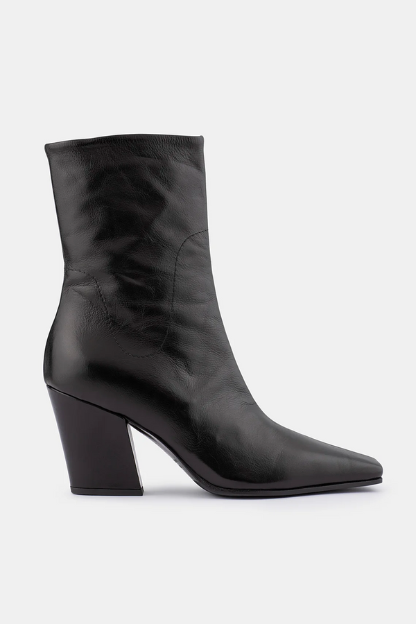 DOF Studios Bianca Boots - Black Leather