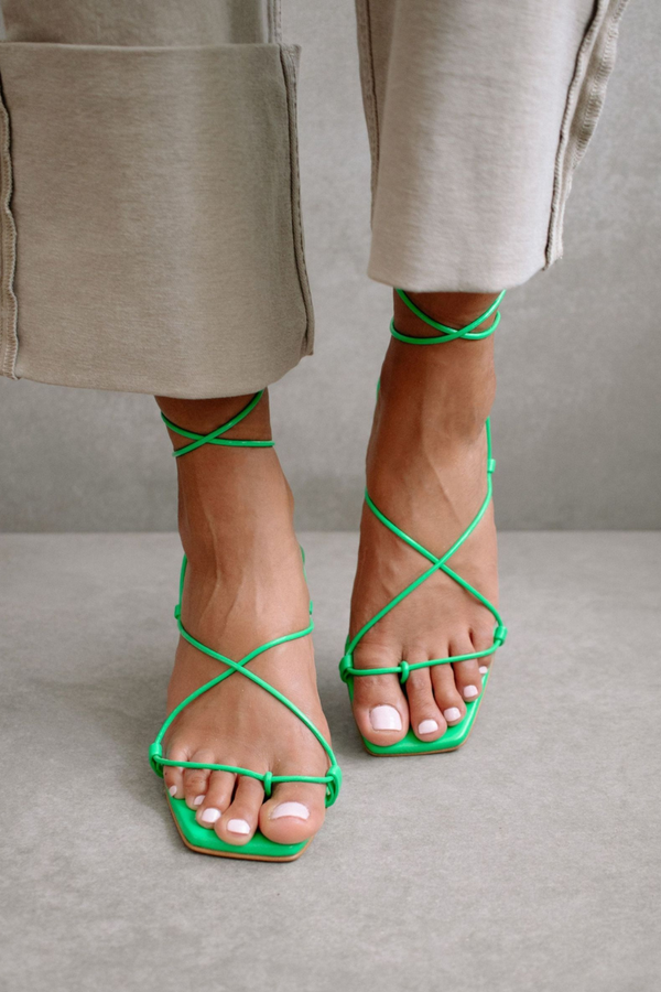 Alohas Bellini Sandal - Neon Green