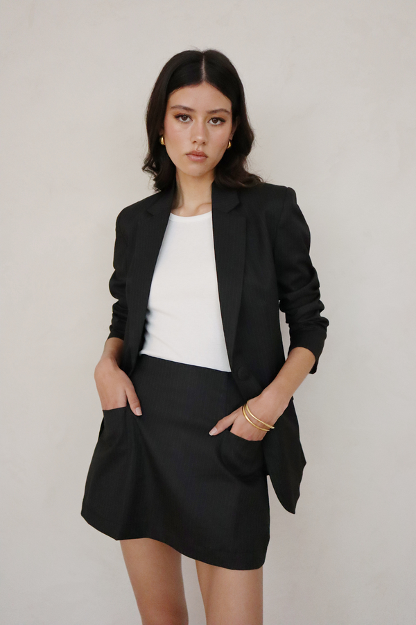 ÉSS Bettina Blazer - Pinstripe
