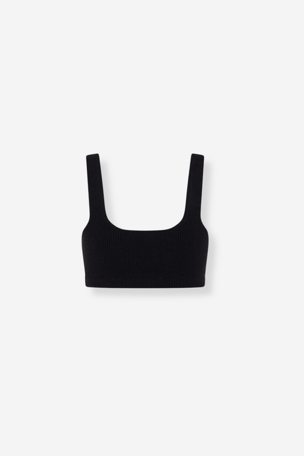 ÉSS Knitted Crop - Black