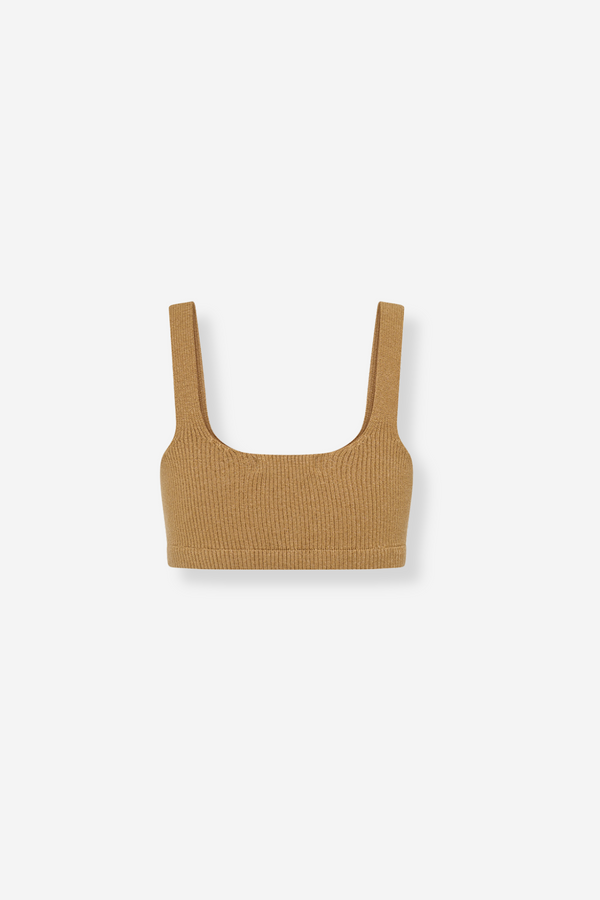 ÉSS Knitted Crop - Toffee