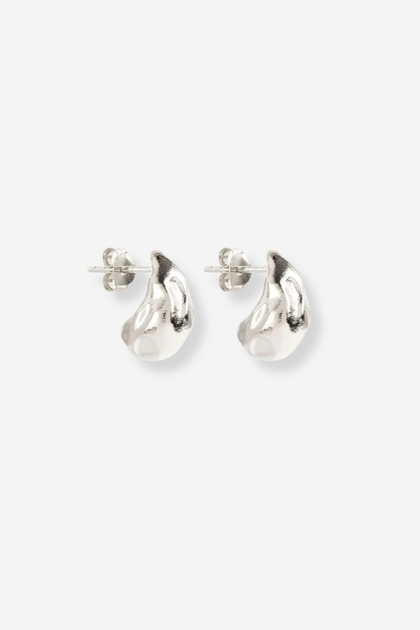 By Charlotte Wild Heart Earrings Small - Silver
