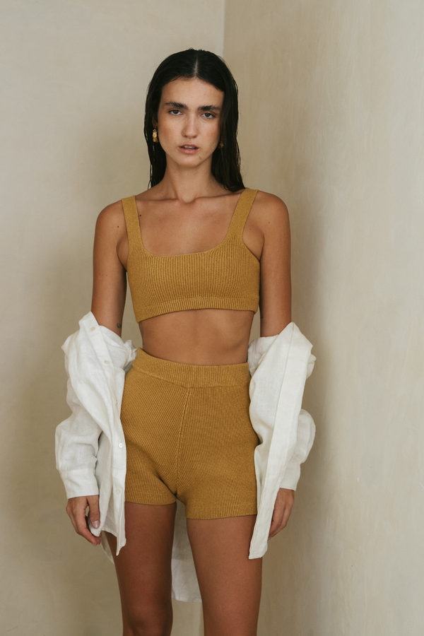 ÉSS Knitted Short - Toffee