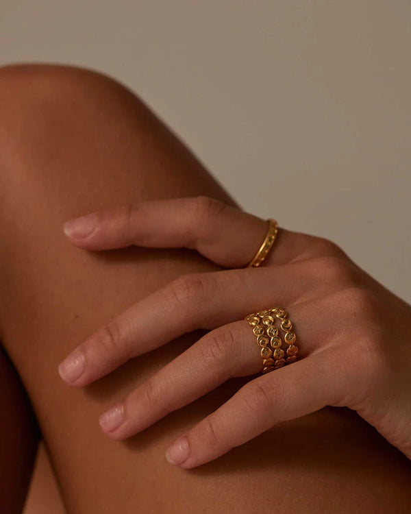 Kirstin Ash Alchemise Ring - 18k Gold vermeil