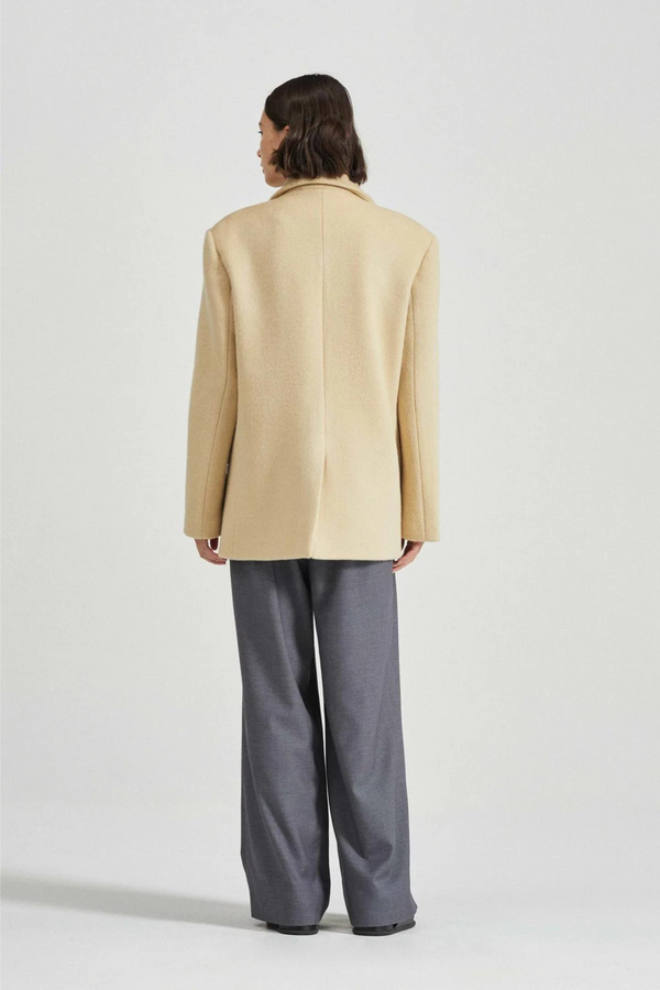 Friends With Frank Bernadette Blazer - Biscuit