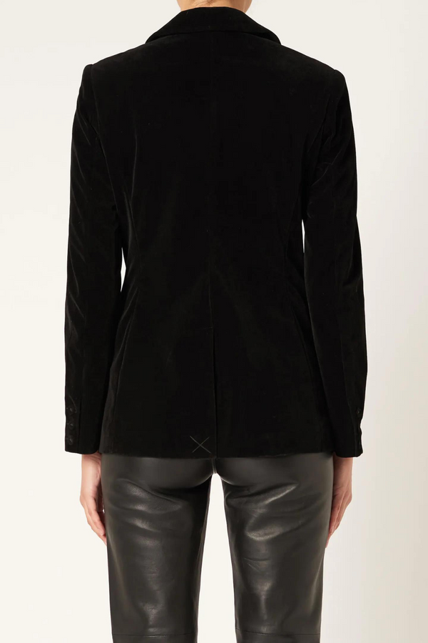 Neuw Denim Atelier Velvet Blazer - Black
