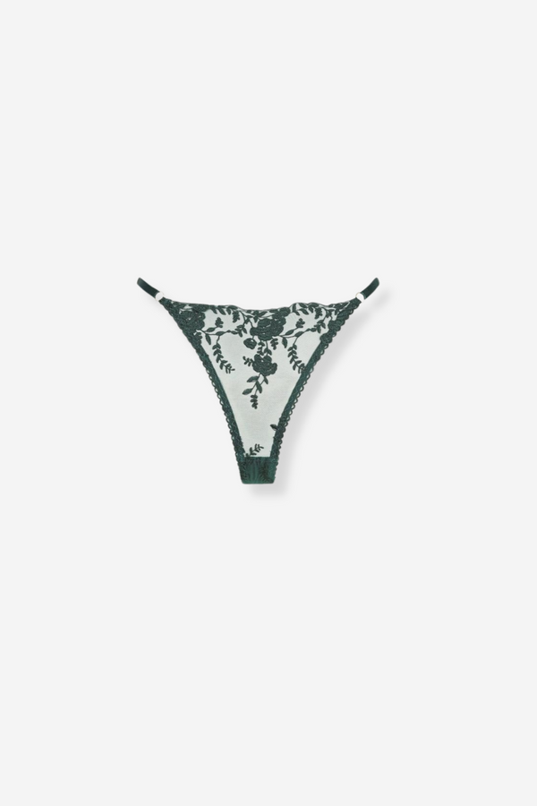 Kat The Label Nicolette Thong - Emerald