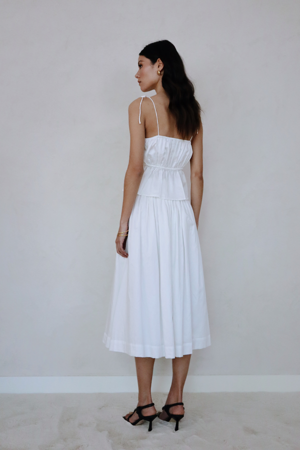 ÉSS Pip Midi Skirt - Ivory