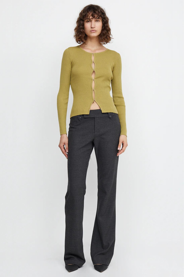 Bec & Bridge Sapphira Knit Cardigan - Olive