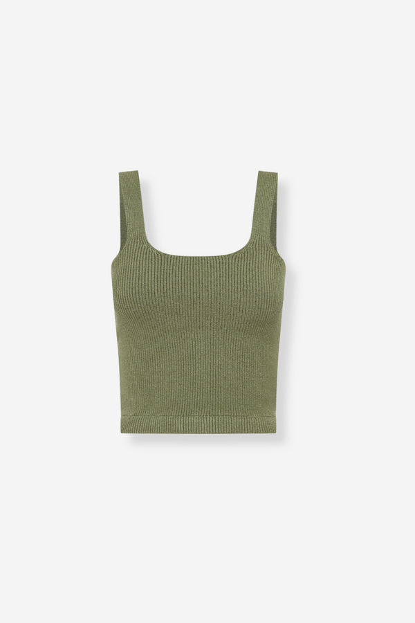 ÉSS Knitted Tank - Sage