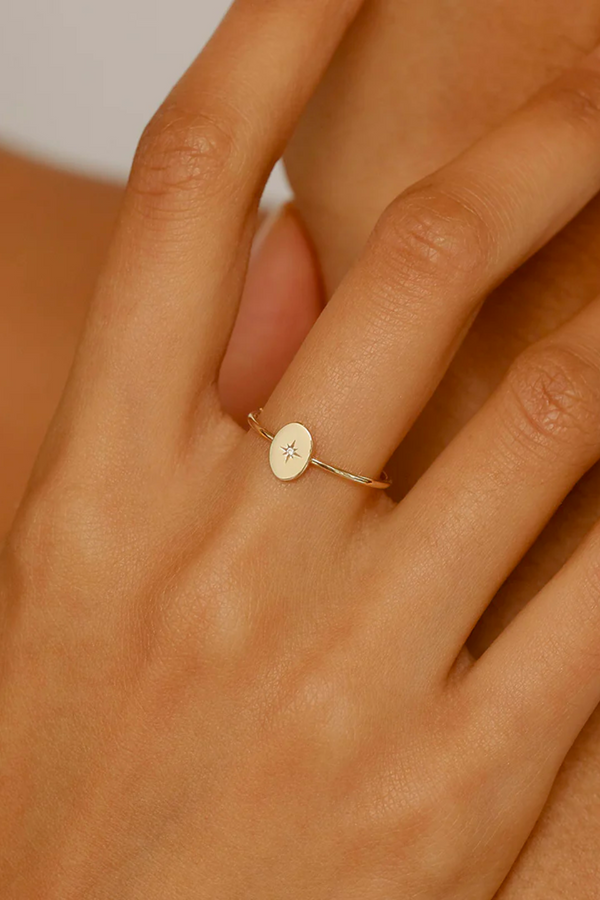 By Charlotte Shine Your Light Ring - 14K Gold