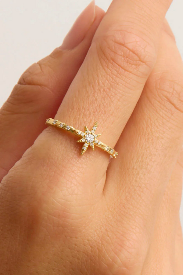 By Charlotte Dancing In Starlight Ring - Gold
