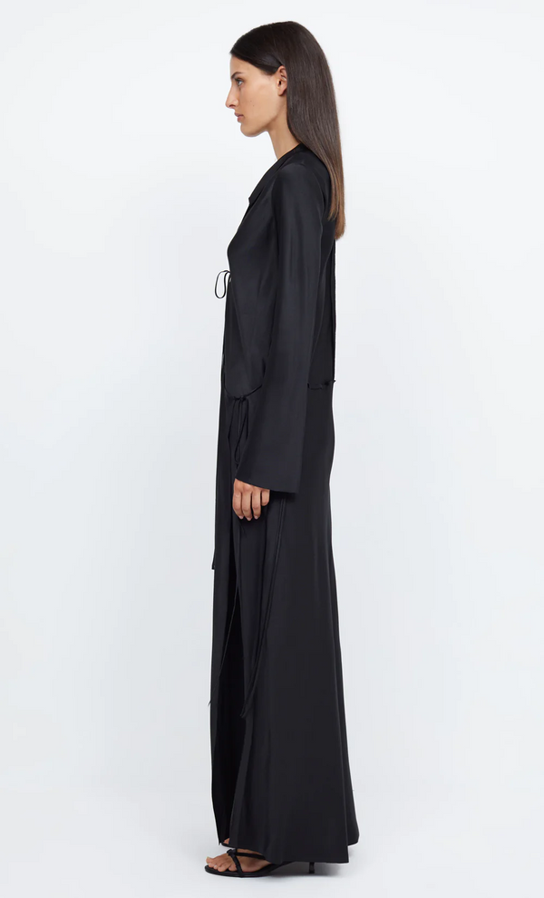 Bec & Bridge Emery Long Sleeve Maxi Dress - Black