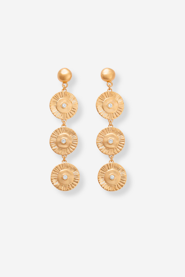 Kirstin Ash Afterglow Earrings - Gold