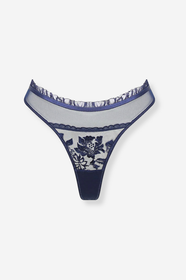 Kat The Label Annabelle Thong - Sapphire