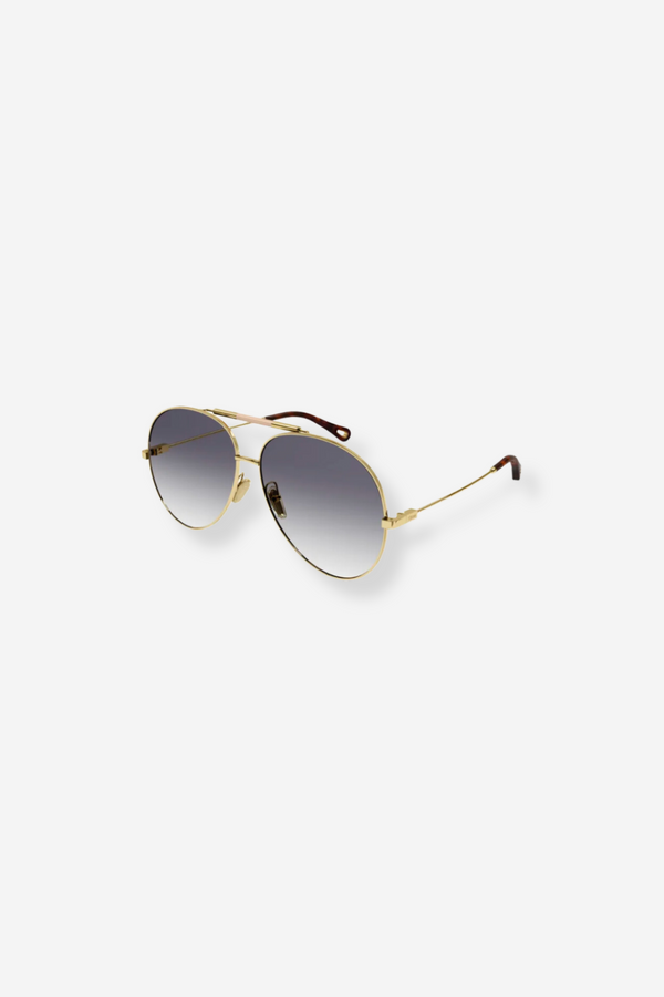 Chloé CH0113S001 Sunglasses - Gold
