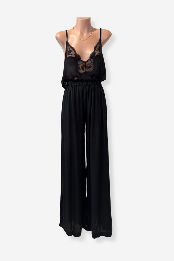 ÉSS Jacques Paper Bag Pant - Black