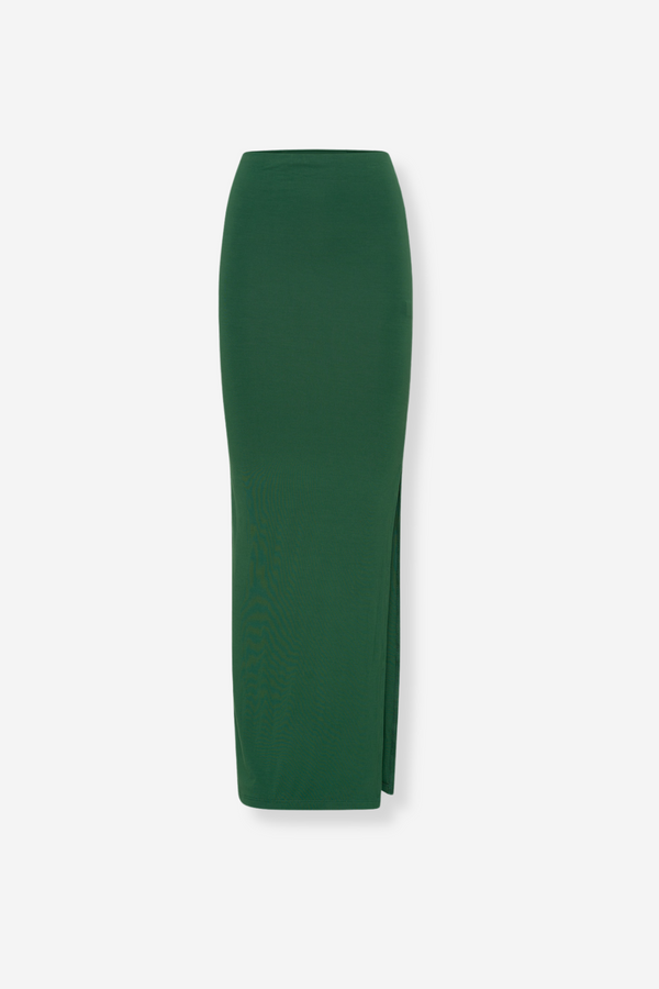 ÉSS Estelle Jersey Tube Skirt - Emerald