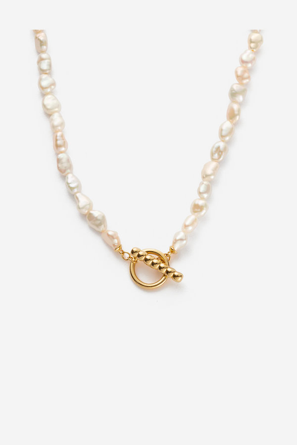 Kirstin Ash Lustre Necklace - 18k Gold Plated