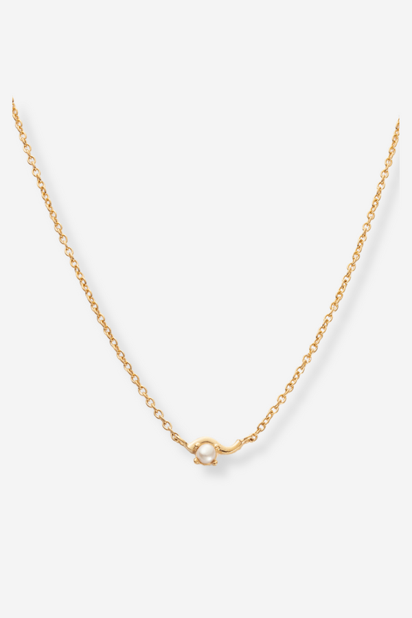 Kirstin Ash Ripple Necklace - 18k Gold Plated