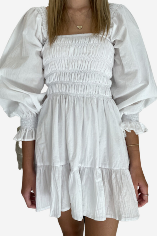 ÉSS Rhiannon Dress - White