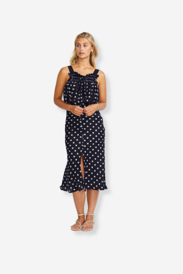 ÉSS Maya Silk Skirt - Polka Dot