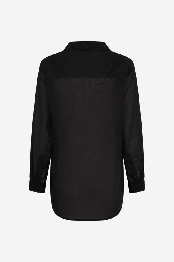 ÉSS Jessica Cotton Shirt - Black