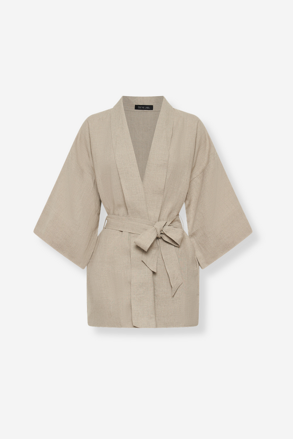 ÉSS Linen Kimono - Natural