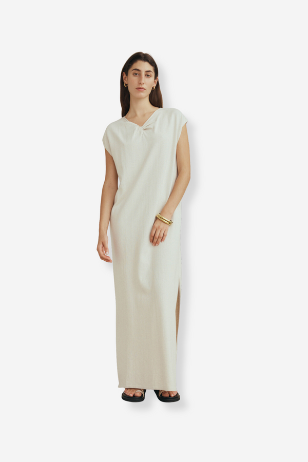 Marle Faris Dress - Oat