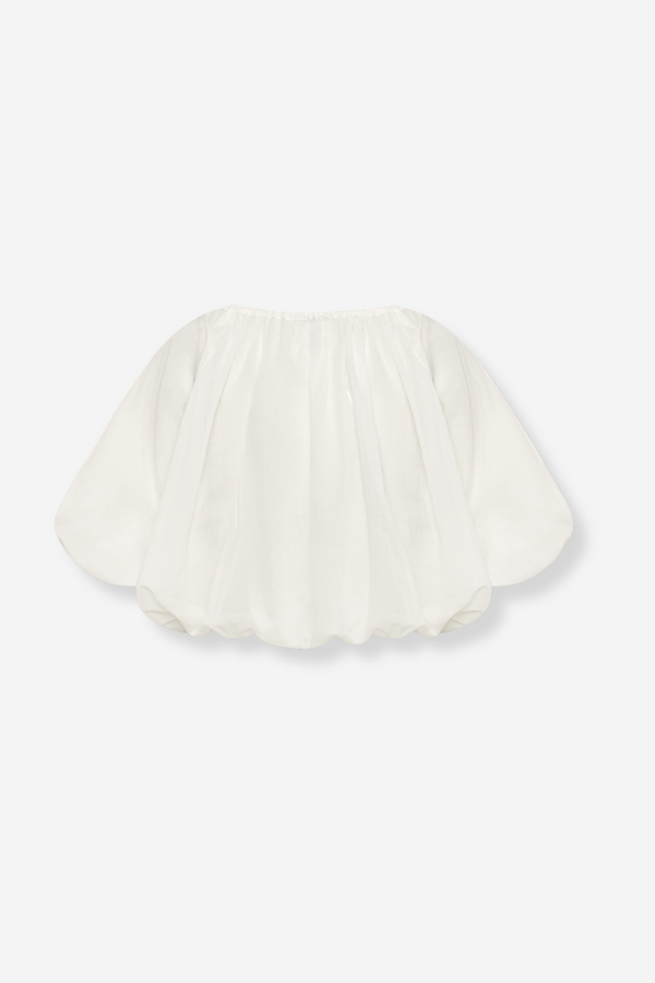 ÉSS Lulu Puff Blouse - Ivory