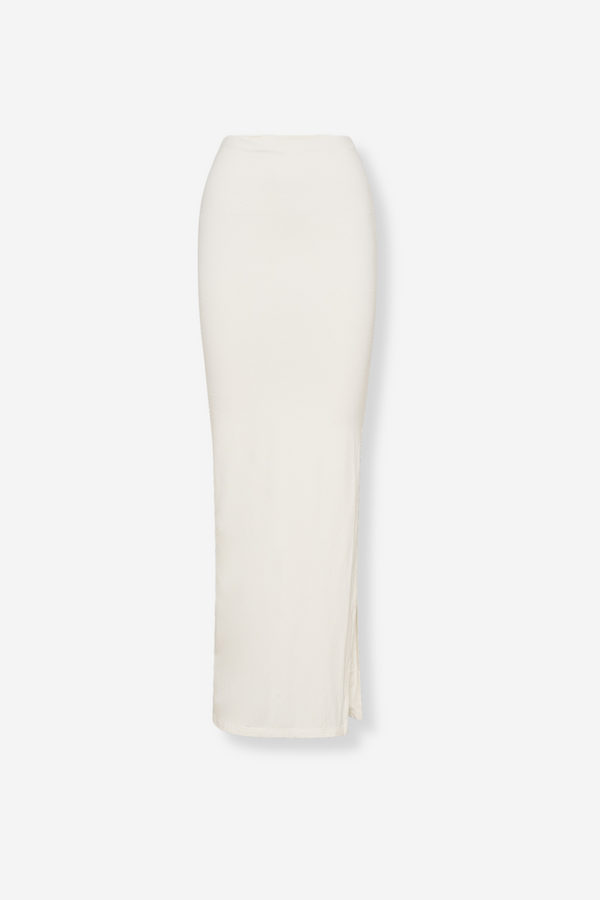 ÉSS Estelle Jersey Tube Skirt - Cream