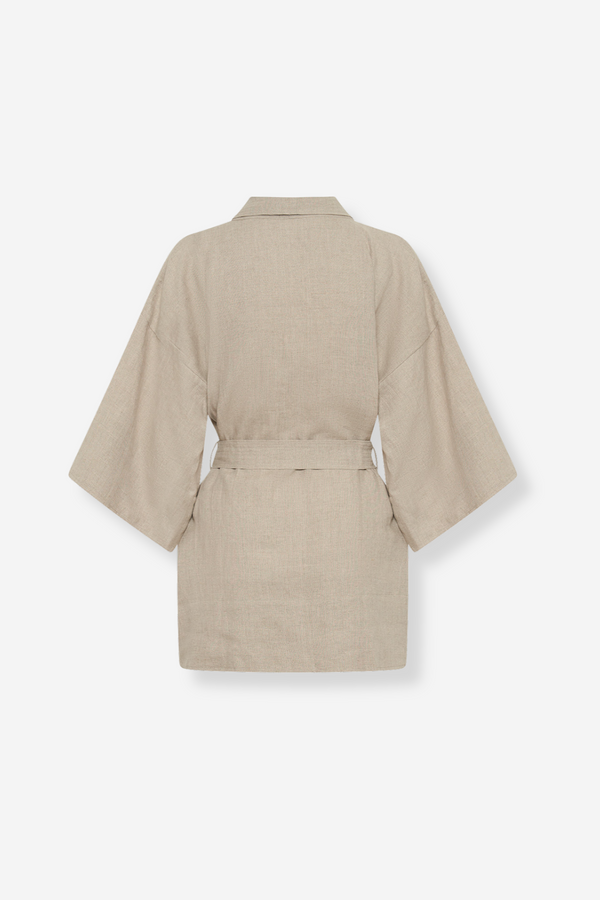 ÉSS Linen Kimono - Natural