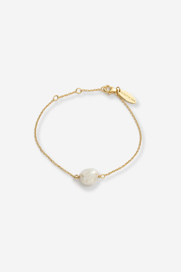Kirstin Ash Pearl Bracelet - Gold