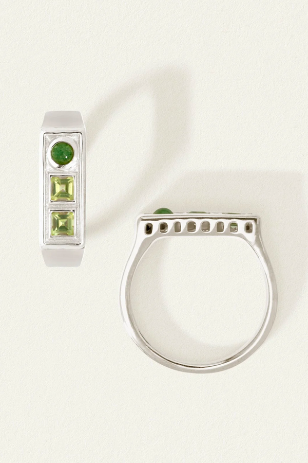 Temple of the Sun Florence Ring - Silver