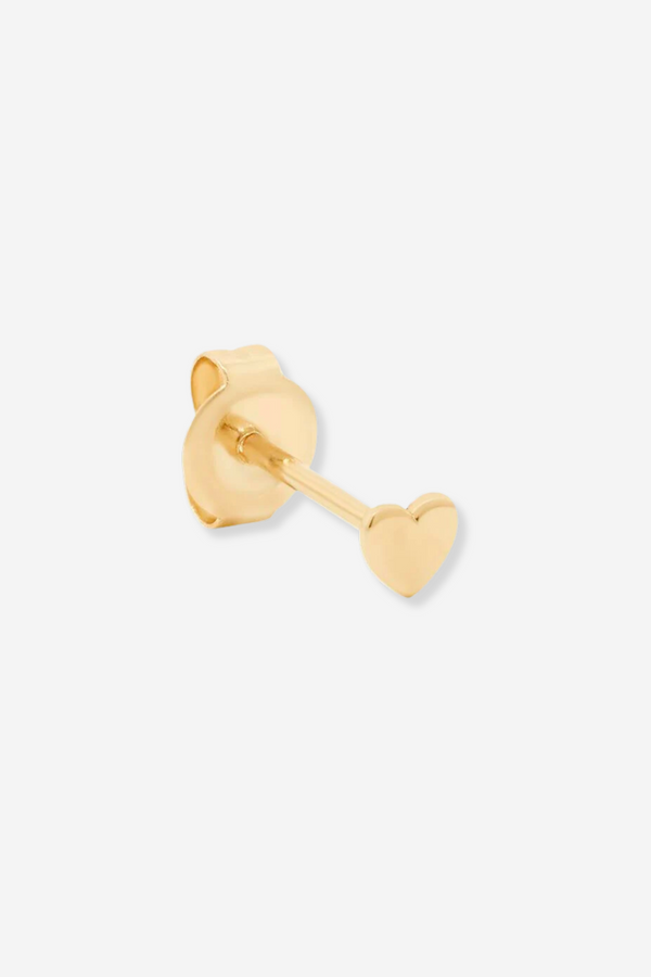 By Charlotte Sweetheart Single Stud Earring - 14K Gold