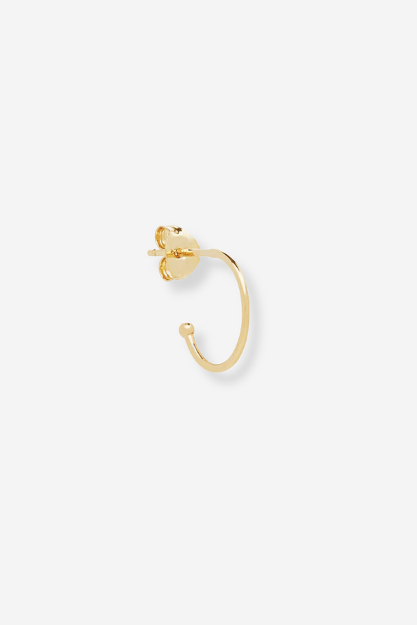 By Charlotte Purity Single Hoops - 14K Gold