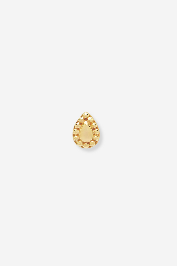 By Charlotte Adored Single Stud Earring - 14k Gold