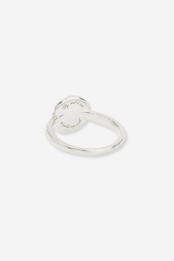 By Charlotte I Am Protected Ring - Silver