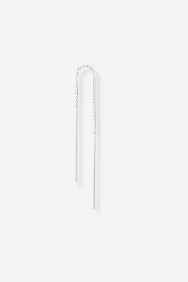 By Charlotte Purity Threads Single Earring - White Gold
