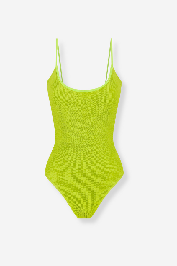 Cleonie Swim Wanda Maillot - Chartreuse