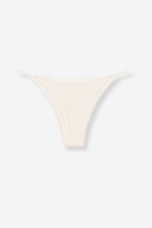 Zulu & Zephyr Ribbed String Curve Brief - Shea