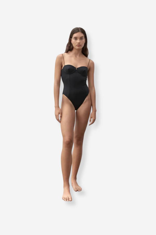 Ziah Madonna One Piece - Black
