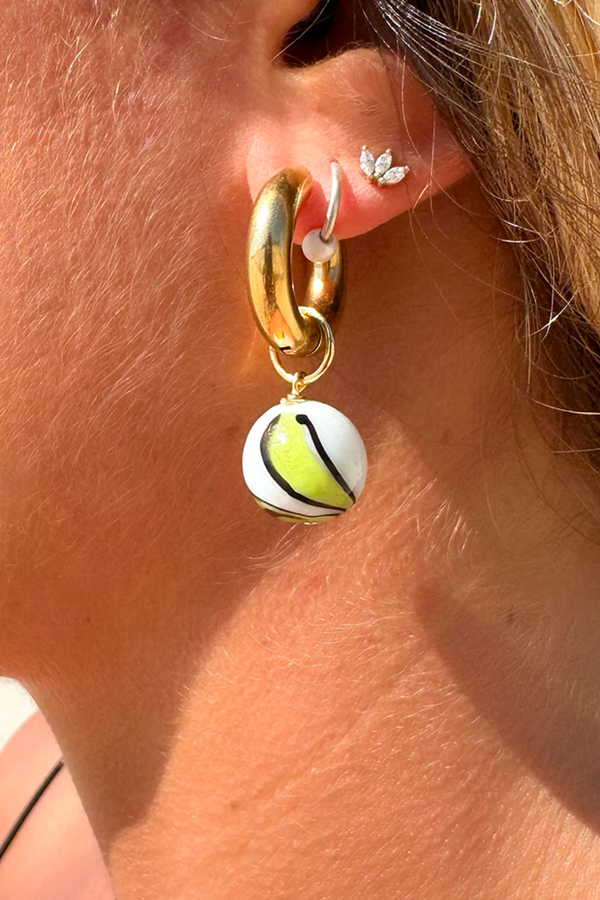 Briwok Calypso Earrings - Gold