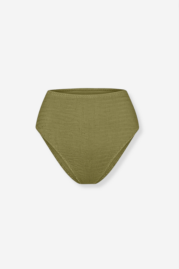 Cleonie Swim Dune High Brief - Moss