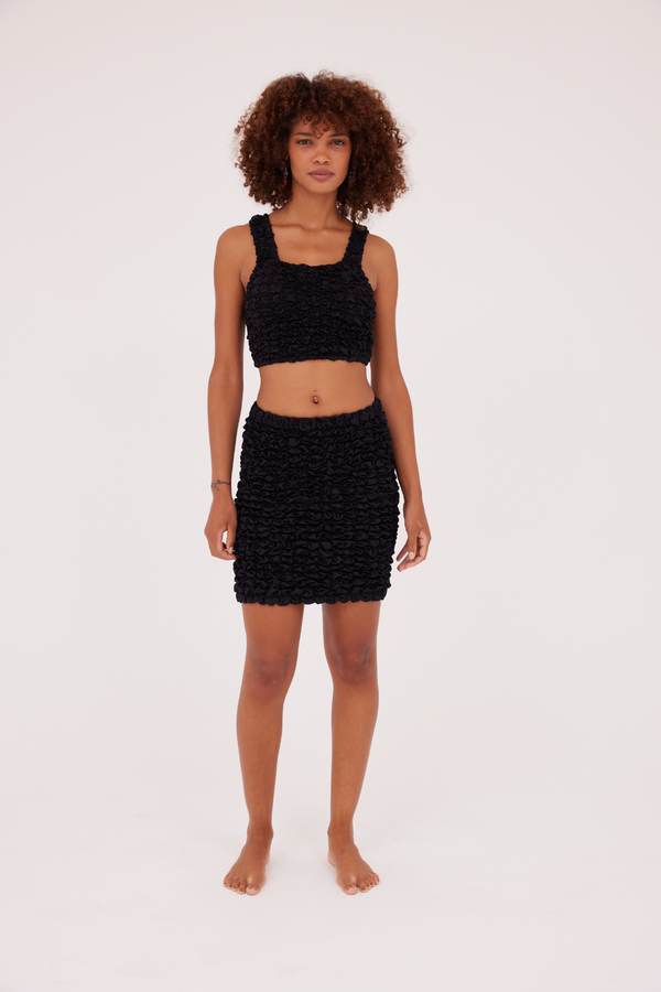 ÉSS The Mia Elastic Crop - Black