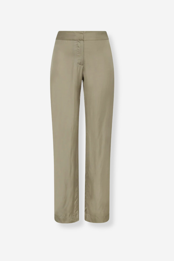 St. Agni Straight Leg Trousers - Castor Grey